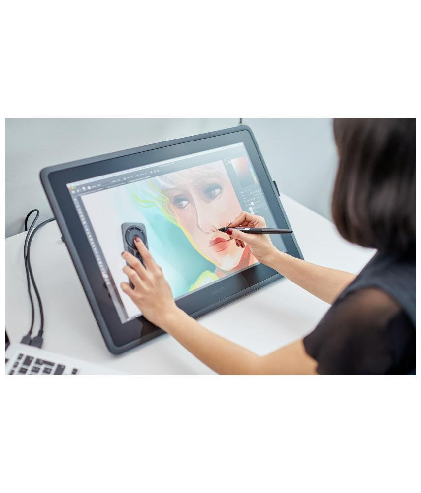 WACOM CINTIQ DTK2260K0A 21.5 " 1920 x 1080 (Full HD) 8192 Kalem Basınç Hassasiyetli Profesyonel Grafik Tablet + Ayarlanabilir Stand + Kablosuz ve Pilsiz Kalem