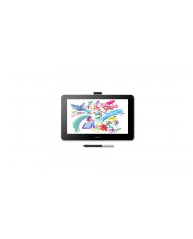 Wacom Cintiq One 13.3 inch 1920 x 1080 (Full HD) 8192 Kalem Basınç Hassasiyetli Profesyonel Grafik Tablet + Katlanabilir Ayak + Kablosuz ve Pilsiz Kalem